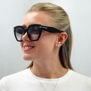 NEW!! TOM FORD Phoebe Sunglasses TF939 01B Authentic